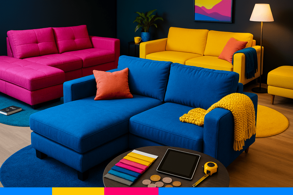 Como escolher o sofá ideal para a sua&nbsp;sala?